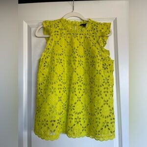 J Crew size small tank top. Attached cami lining underneath.